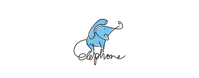 creative elephant logo (27)